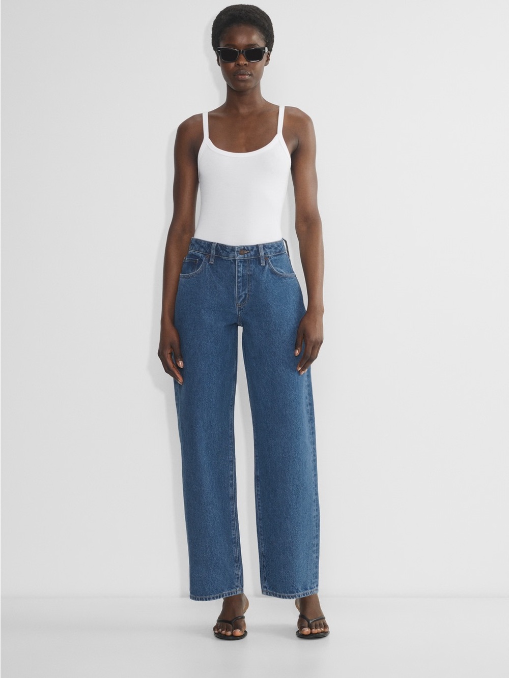 Denim forum Kai curve fit baggy jean